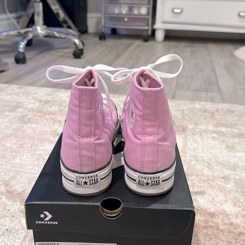 Pink Platform Converse - Picture 3 of 4